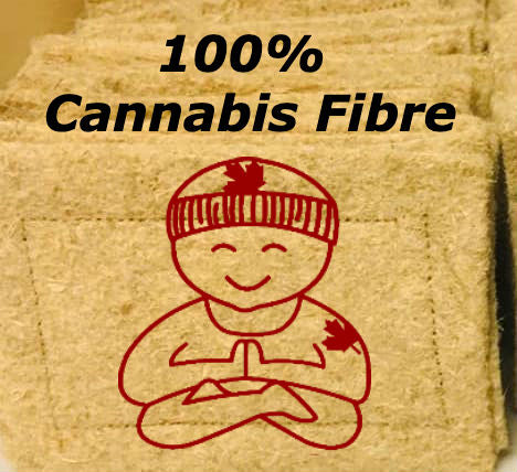 Canna Scrub 100% Natural Cannabis Fibre Scrub Pad 3 Pack Two Ply.