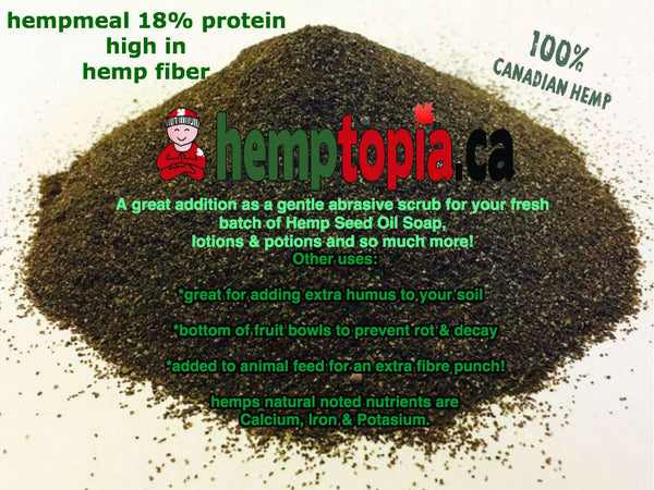 Hemp Fibre Meal 18 % Protein