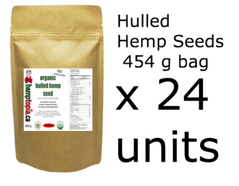 Hulled Hemp Seeds 454g (x24)