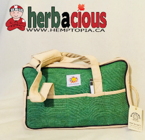 hemp kit bag (green)